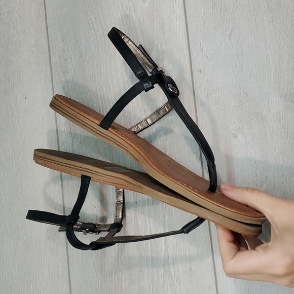 Circus by Sam Edelman Cayden Womens T Strap Strappy Flats sandals shoes - Picture 5 of 9